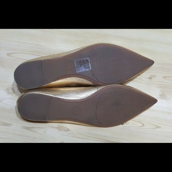 Michael Kors Flat Ankle Strap Leather Shoes 9.5 M - Picture 8 of 8